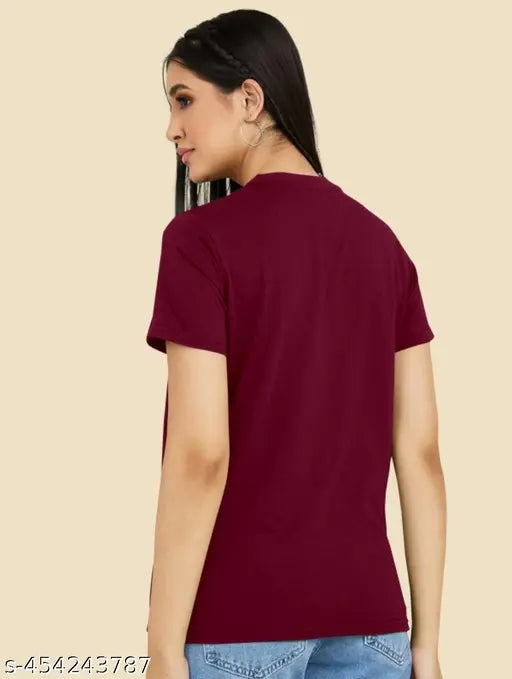 The Iconic Woman Half Sleeves Combo T-Shirt | Half sleeves Combo T-shirt For Ledis| Half Sleeves combo T-shirt For Woman | Half Sleeves combo T-shirt For Girl