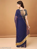 Chiffon Jhalar Saree