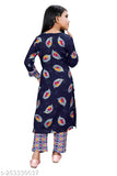 Girls Printed Kurta Set