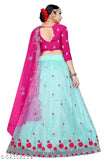 NET LEHENGA WITH DUPPATA