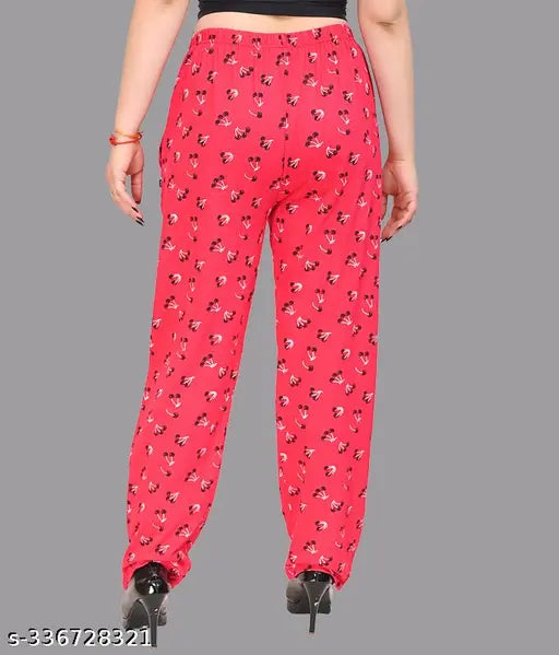 Women's Cotton Lower | Track Pant | Pyjamas | Regular Fit | Nightwear and Lounge wear