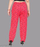 Women's Cotton Lower | Track Pant | Pyjamas | Regular Fit | Nightwear and Lounge wear