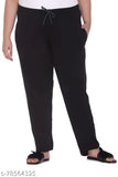 Cupid Plus Size Cotton Track Pant for Women and Girls- 3xl/4xl/5xl