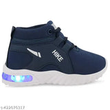 Kids Footwear Led Shoes, Casual Led Velcro Shoes, Light weight Shoes, Outdoor Indoor Shoes, Casual Shoes for Little Tiny Kid Baby Boy Girl Shoes T61Blue