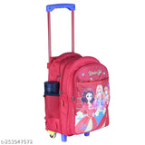 Indian Riders BARBEE GORGEOUS girl School Kids Trolly Bag - (16 Inches)- Queen RED ( 30 L) Waterproof Trolley (Red, 30 L)