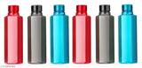 Plastic Water Bottle | Unbreakable and Hygienic | Perfect for staying hydrated at the school,college, work, gym and outdoor adventures Water Bottle | 1 Litre | Set of 6