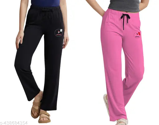 LADIES FULL PANT(PACK OF 2)