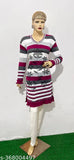 ladies woolen kurti for winter PURPLE