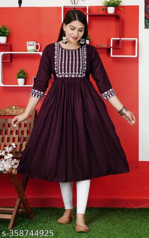 New Embroidery kurtis