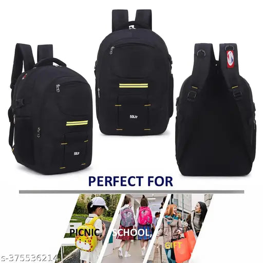 36 Ltr Unisex Waterproof School Bag I College Backpack I 15.6 inch Laptop Bag