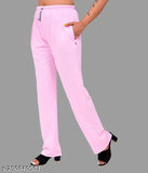 SK HOSIERY : Women's & Girls Cotton Plain Pyjama/Track Pant Lower / 100% Export Quality Soft Cotton Stuff