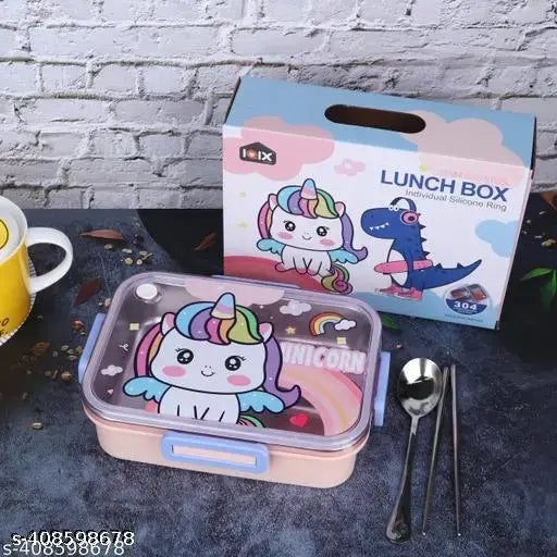 MODEFE Bend Unicorn Stainless Steel Lunchbox