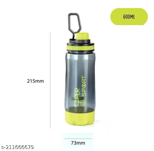 Sports water bottle, Gym water bottle, Kids Water Bottle, Super Sports 600ML, Set of 2 water bottles