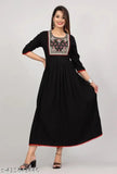 Beautiful Sexy Embroidery Maternity Feeding Kurti