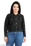 Comfy women Solid Black Jacket