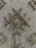 An Export Quality Cotton Blended Slub T&T Kelim Gibson Design Stone Wash Tufted Throw