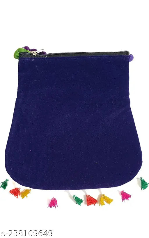 Stylish Rajasthani Blue Sling Bag