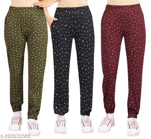 Ladies Jogger AOP (Pack of 3)