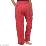 Zionity Women's Pyjama in Red