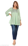 women Green casual Tops