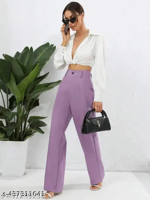 Trendy Retro Women Women Combo Trousers