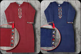 Winter Embroidery Woollen Kurti