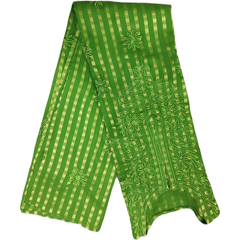 kurta cotton Mehndi green chanderi - GillKart