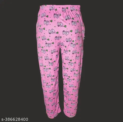 Fancy Pyjamas | Women's and Girl's Cotton Lower | Track Pant | Nightwear and Lounge wear