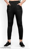 Trendy womens pocket ankle length Jeggings