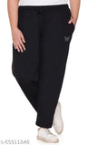 Cupid Plus Size Winter Wear Warm Fleece Track Pants/Lowers for Women - (3XL/4XL/5XL)