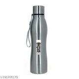 Double Layer Stainless Steel Slim Water Bottle With Loop 1000 Ml School,College,Fridge,Home & Office bottle for Mens and Womens (Pack of 1)