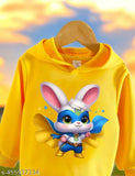 Colorful Creation Boy's Printed Cotton Blend Hoodie T-Shirt and Jogger Tracksuit Set for Winter