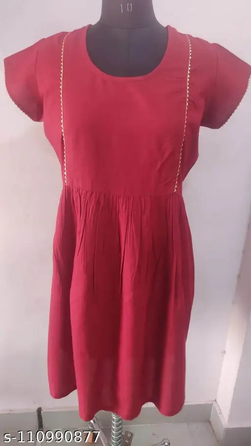 Rayon Flayered Kurti