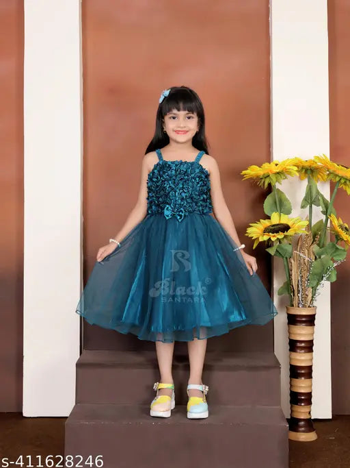 Baby Girls Latest Stylish Fancy Casual Dresses