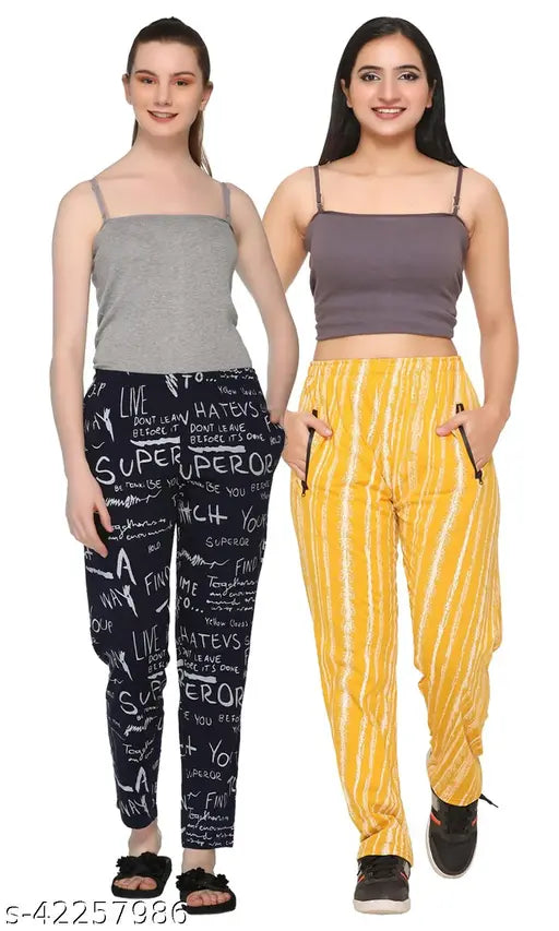 SHAUN Women Regular fit Pajamas