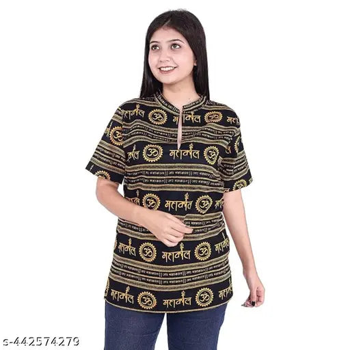 WOMEN MAHAKAL PRINET Kurta