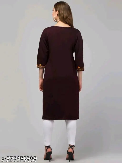 Woollen Aari fashionable kurti