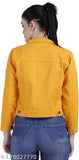 TWILL ORANGE WOMEN REGULAR JACKET