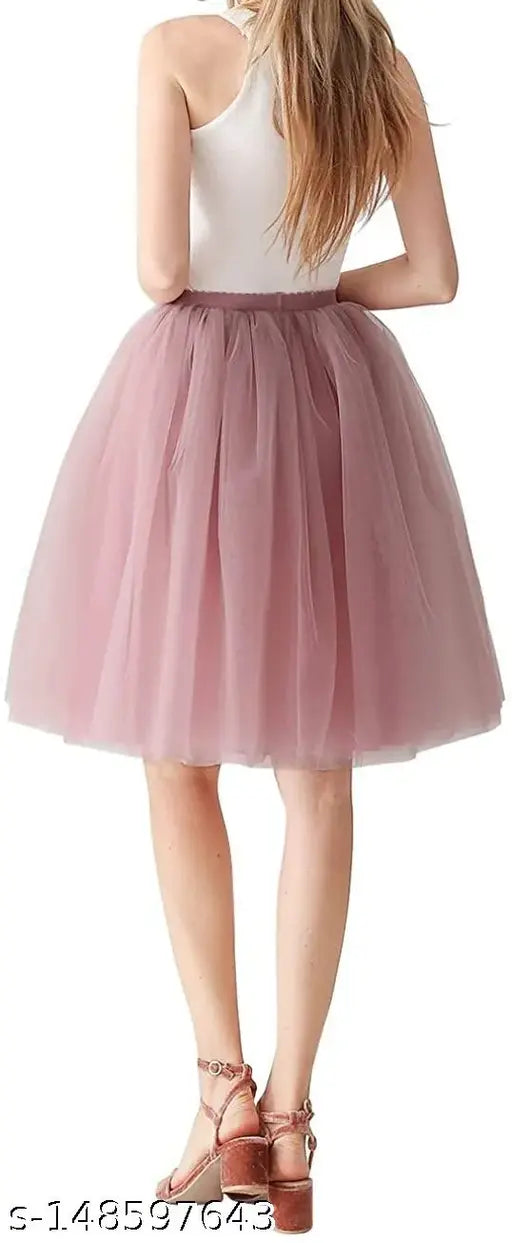 Fashion skirt knee length