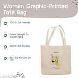 Women Graphicprinted Tote Bag | For women | For girls | For college goers | Women Hand bags