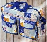 Daiper bag Blue Colour One Size, New Born Baby Multipurpose Mother Bag With Holder Diapper Changing Multi Compartment For Baby Care And Maternity Handbag Messenger Bag Diaper Nappy Shoulder Bag Diaper Bag For Baby Multipurpose Mother Bag Cotton Fabric