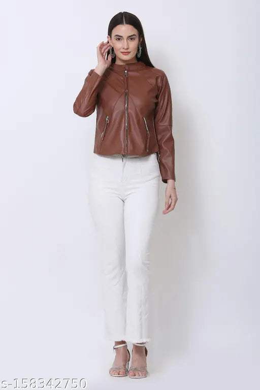 Trend Casual Rexine Jacket