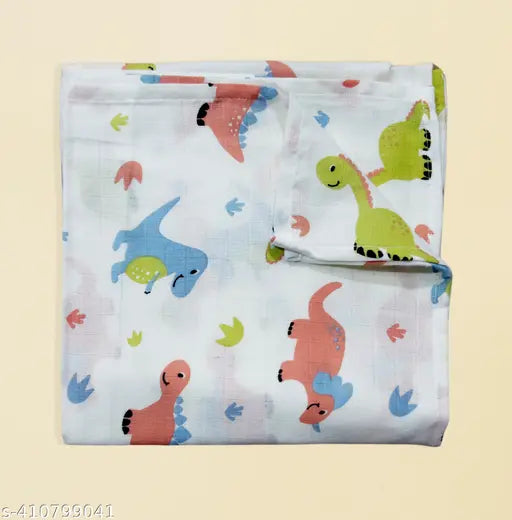 Febvibe Baby Muslin Swaddle|shawl, Size 100x100cm 0-18 Months