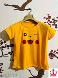 RED& TRAP STYLISH TWILL JACKET PIKACHU T-SHIRT AND JACKET COMBO FIT COMFRTBLE SELEEVES