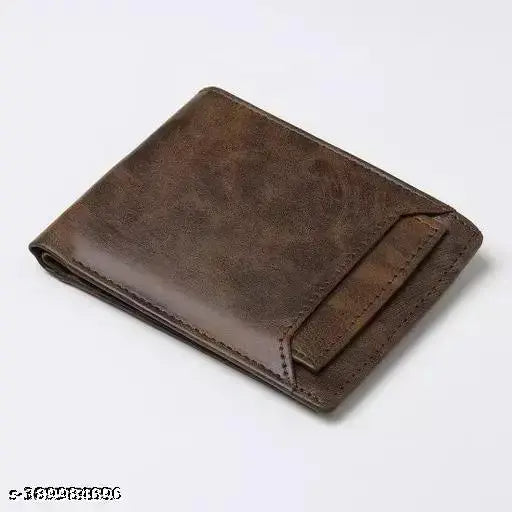 BROWN LEATHER ATM WALLET good use men and boys thank you Gillkart