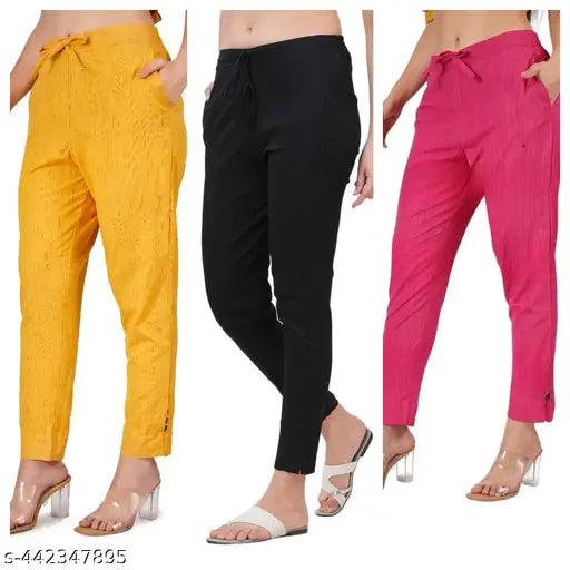 Combo of 3 Pants Trousers