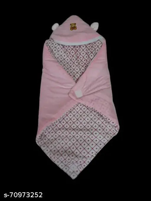 naughty baby swaddler, baby blanket, baby wrapper Pink