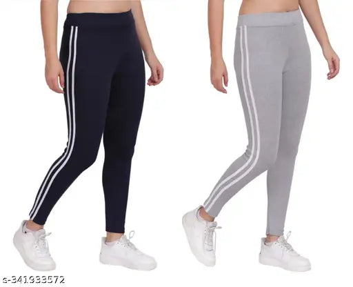 Ankle Type Two Line Jeggings Combo