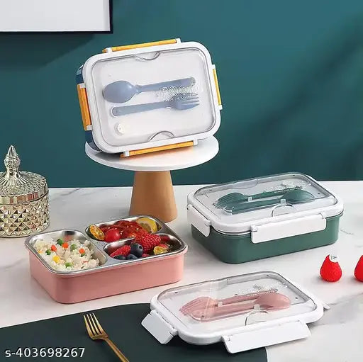 Bento Stainless Steel School and Office Lunchbox