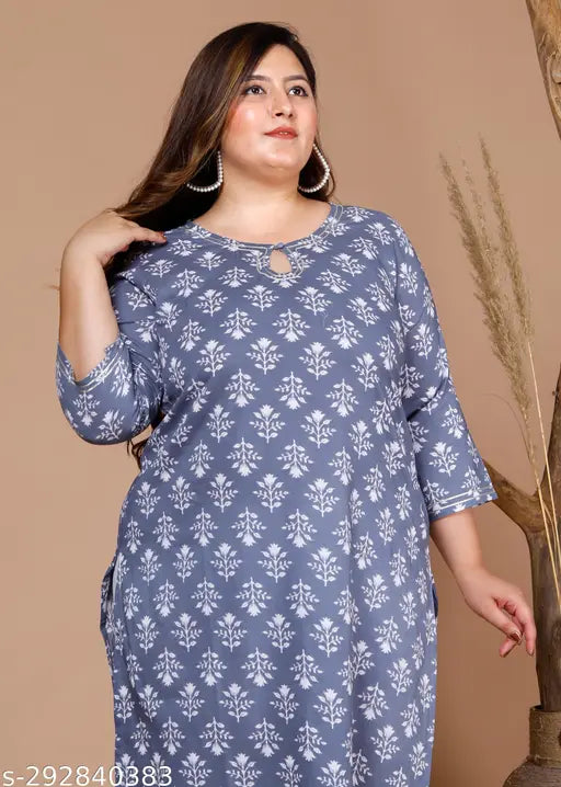 Pacify Plus Size Kurta | Cotton Kurta | Printed Kurta | Stylish Kurta | Kurta lenght 46 | Best Kurta |